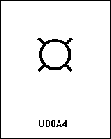 U00A4