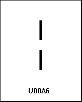 U00A6