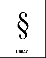 U00A7