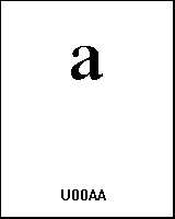 U00AA