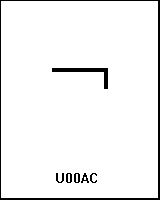 U00AC