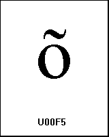 U00F5