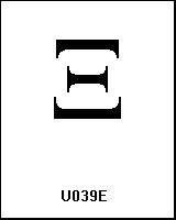 U039E