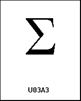 U03A3