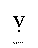 U1E7F